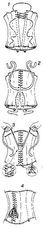 Korsett Schnüranleitung
